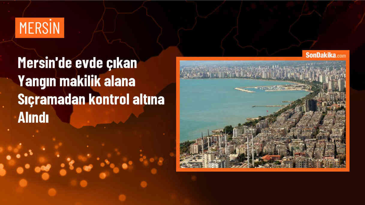 Mersin\'de çıkan yangın kontrol altına alındı
