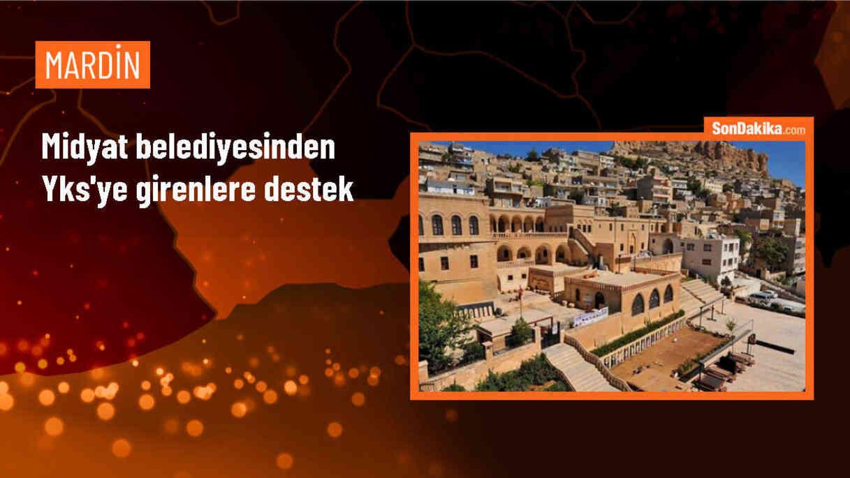 Mardin Midyat Belediyesi, YKS\'ye giren adaylara destek sağladı