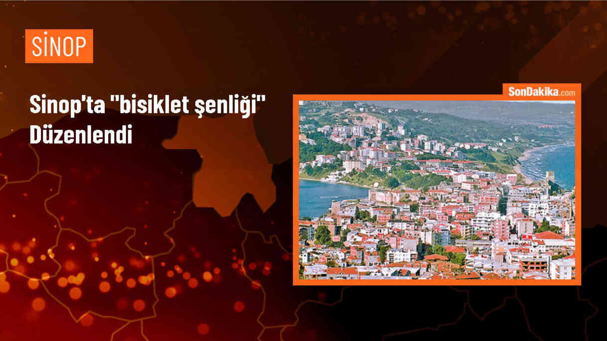Sinop\'ta Türkiye Çevre Haftası kapsamında Bisiklet Şenliği düzenlendi