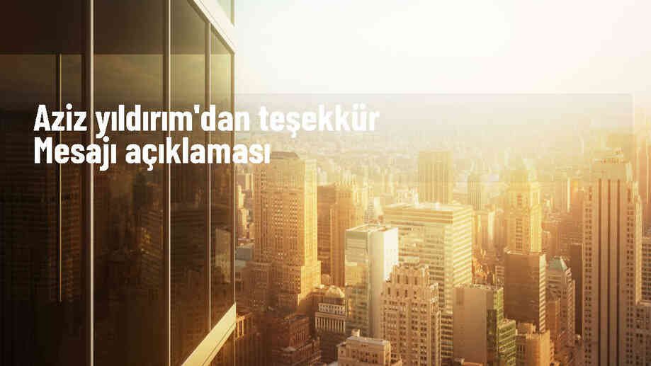 Aziz Yıldırım, Ali Koç\'a teşekkür etti