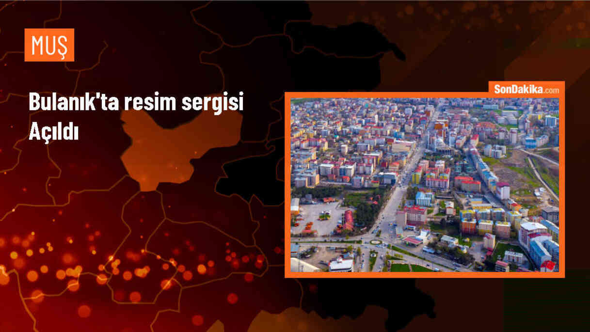 Muş\'ta DSİ Ortaokulu öğrencilerinin sergisi açıldı