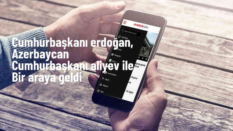 Cumhurbaşkanı Erdoğan, Azerbaycan Cumhurbaşkanı Aliyev ile görüştü