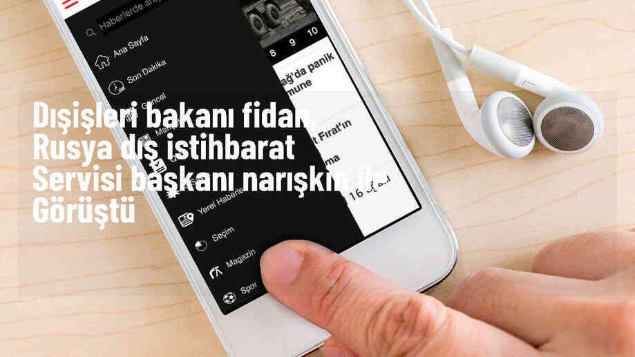 Dışişleri Bakanı Hakan Fidan, Rusya Dış İstihbarat Servisi Başkanı ile Görüştü