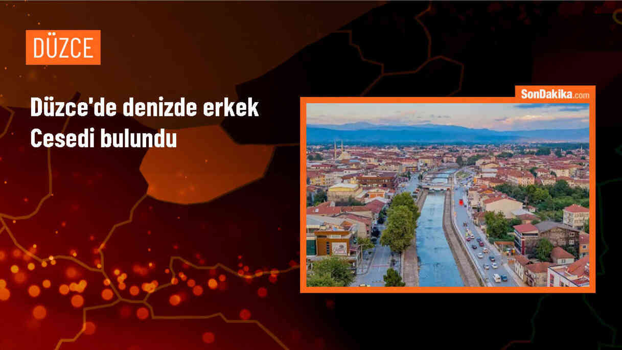 Akçakoca\'da denizde erkek cesedi bulundu