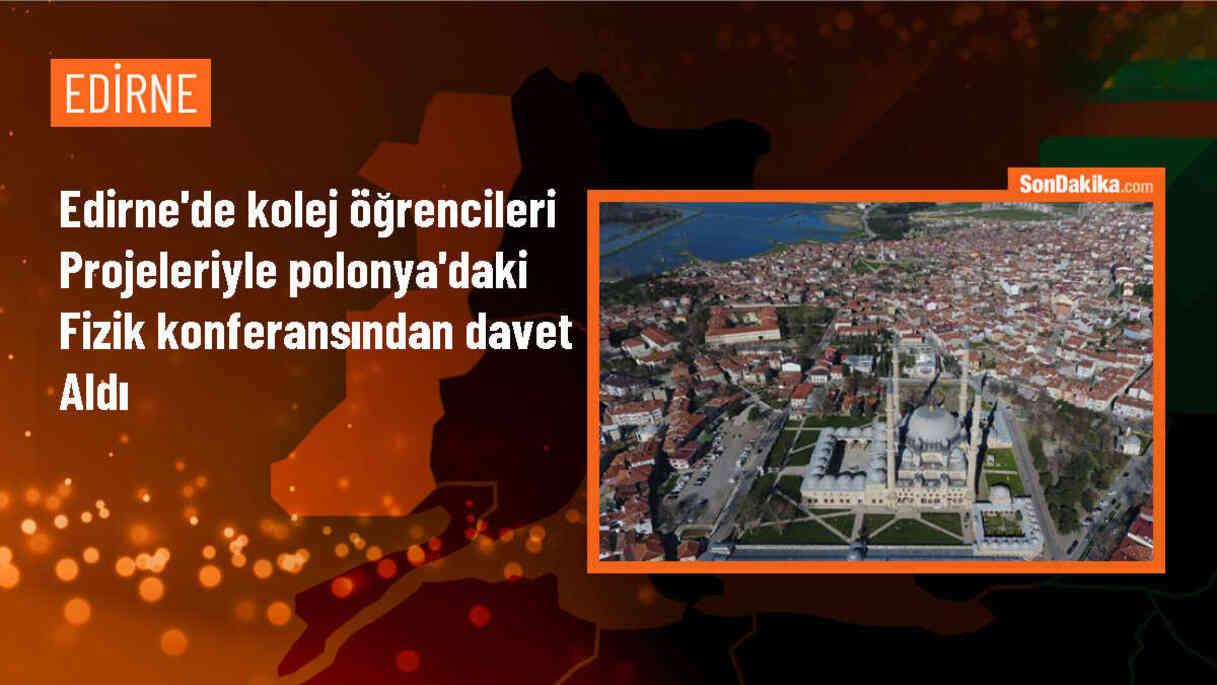 TED Edirne Koleji Kürek Kulübü Öğrencileri Polonya\'da Düzenlenecek Konferansa Davet Edildi
