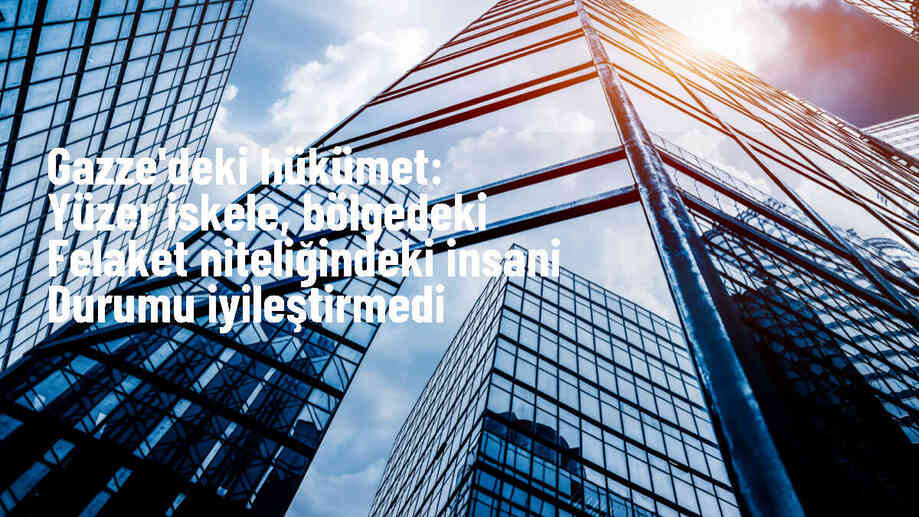 Gazze\'deki yüzer iskele insani durumu iyileştiremedi