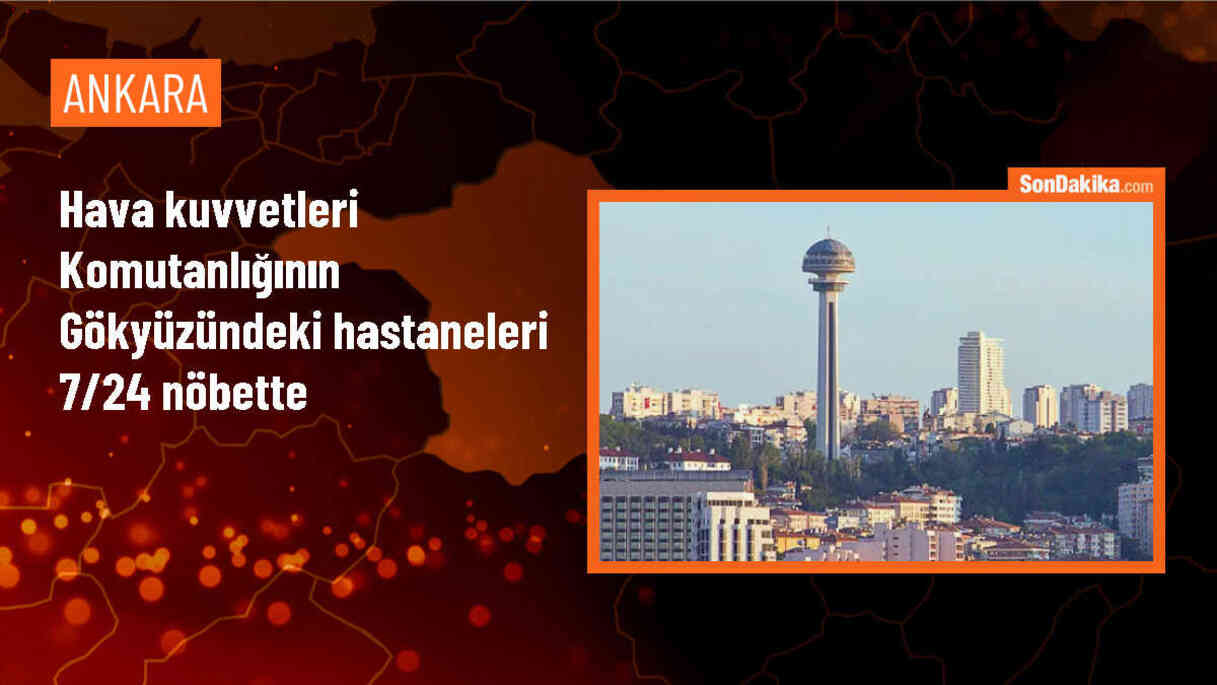 Hava Kuvvetleri Ambulans Uçakları 7 Gün 24 Saat Görevde
