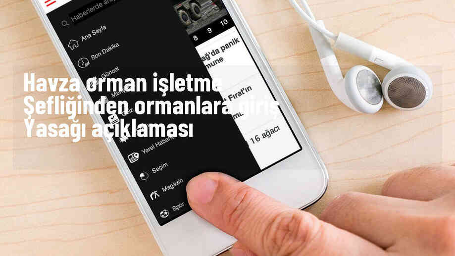 Havza\'da Ormanlara Girişler Yasaklandı