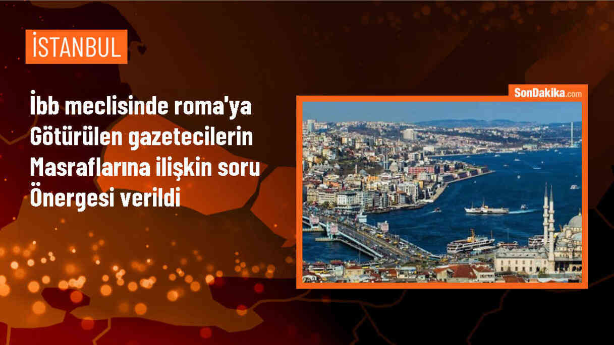 İBB Başkanı İmamoğlu\'nun Roma seyahatiyle ilgili soru önergesi verildi