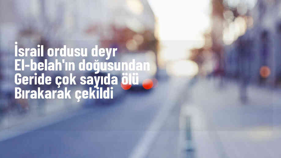 İsrail ordusu, Gazze\'den çekildi: Ölü ve yıkım bıraktı