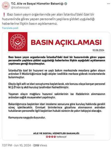 İstanbul'da huzurevinde skandal görüntüler! Yaşlılara eziyet eden çalışan tutuklandı İstanbul'da huzurevinde skandal görüntüler! Yaşlılara eziyet eden çalışan tutuklandı