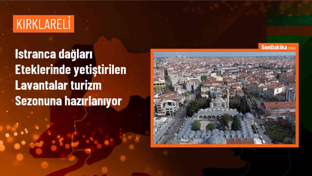Kırklareli\'nde Lavanta Tarlaları Turistler İçin Hazırlanıyor