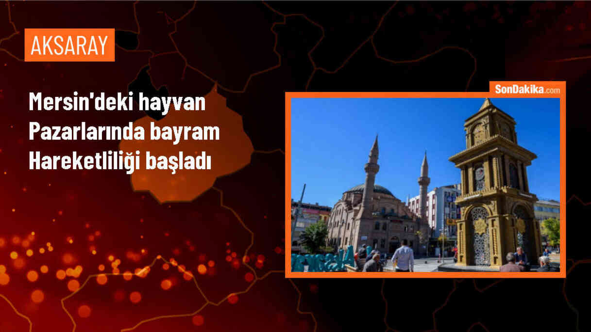 Mersin\'de Kurban Bayramı öncesi canlı hayvan pazarlarında hareketlilik