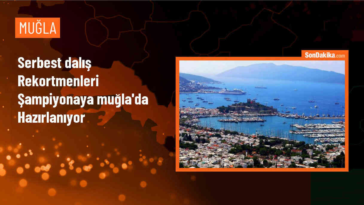 Serbest Dalış Rekortmenleri Fethiye\'de Antrenman Yapıyor