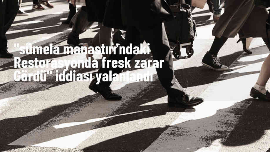 Sümela Manastırı\'nda Yapılan Restorasyon Çalışmasında Fresk Zarar Görmedi
