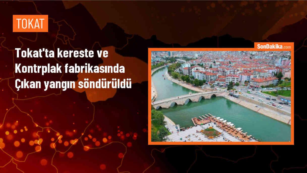 Tokat\'ın Niksar ilçesinde fabrika yangını