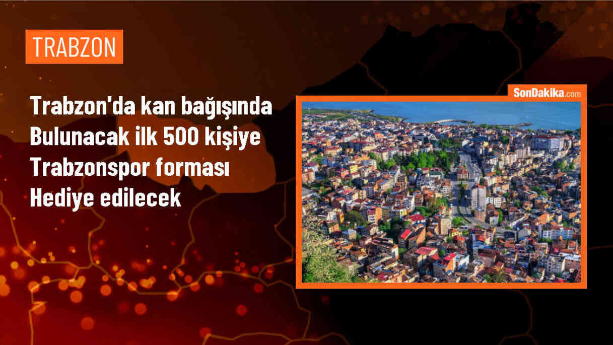 Trabzonspor ve Türk Kızılayı Kan Bağışı Kampanyası Düzenledi