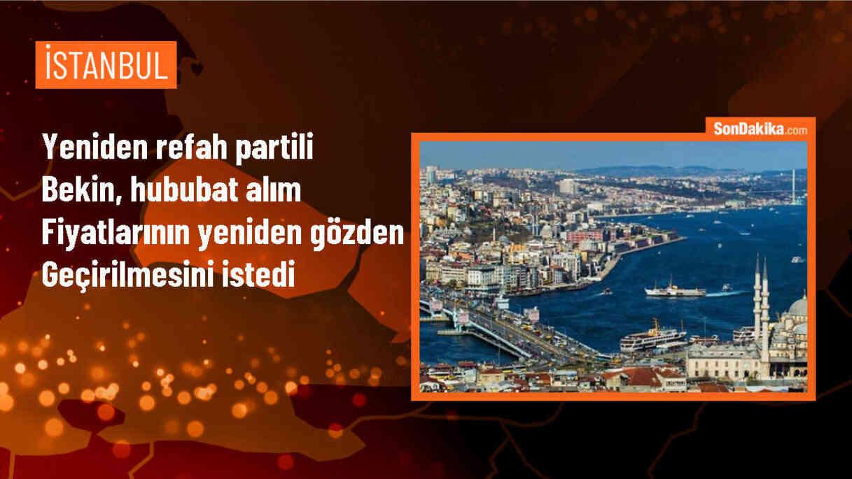 Yeniden Refah Partisi Milletvekili Doğan Bekin, hububat alım fiyatlarının gözden geçirilmesini talep etti