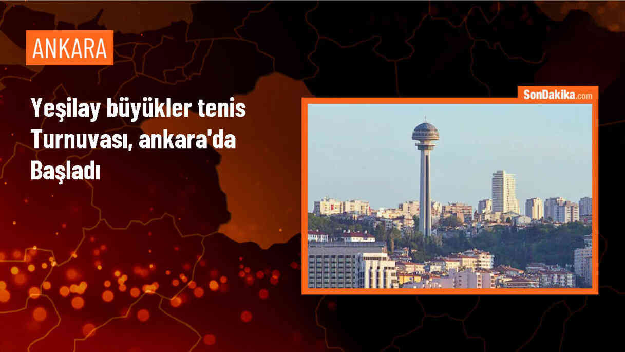 Yeşilay Büyükler Tenis Turnuvası Ankara\'da Başladı