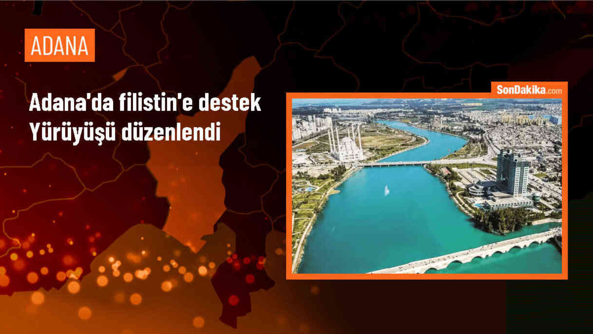 Kozan\'da Filistin\'e Destek Yürüyüşü Gerçekleştirildi