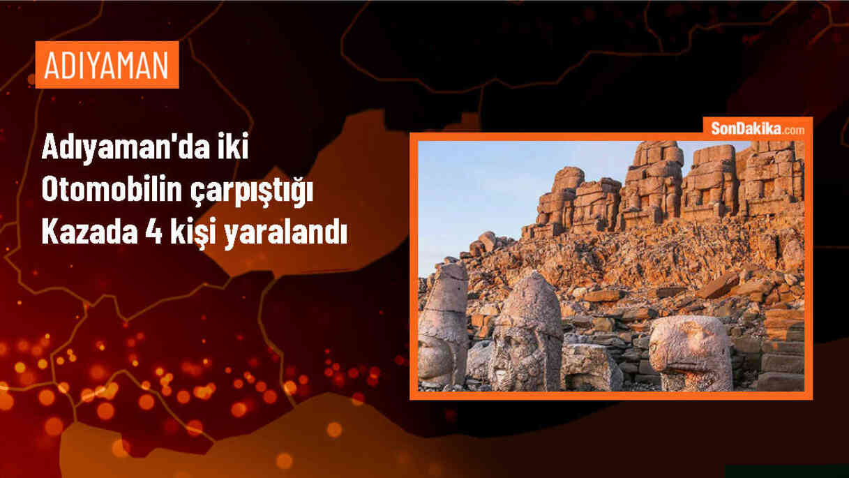 Adıyaman\'da Otomobil Çarpışması: 4 Kişi Yaralandı