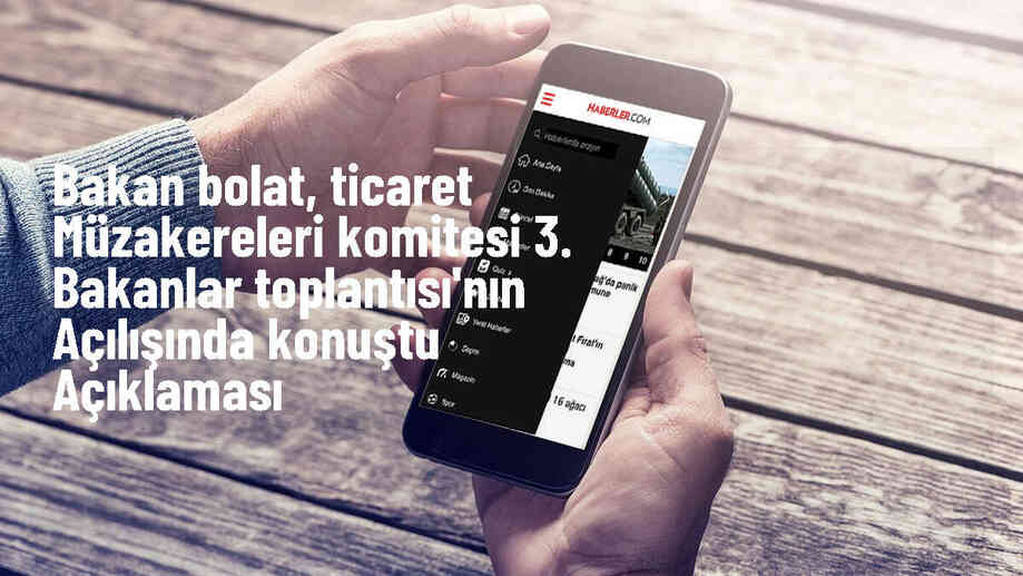 Ticaret Bakanı Ömer Bolat, İİT\'nin ticaret hedeflerini değerlendirdi