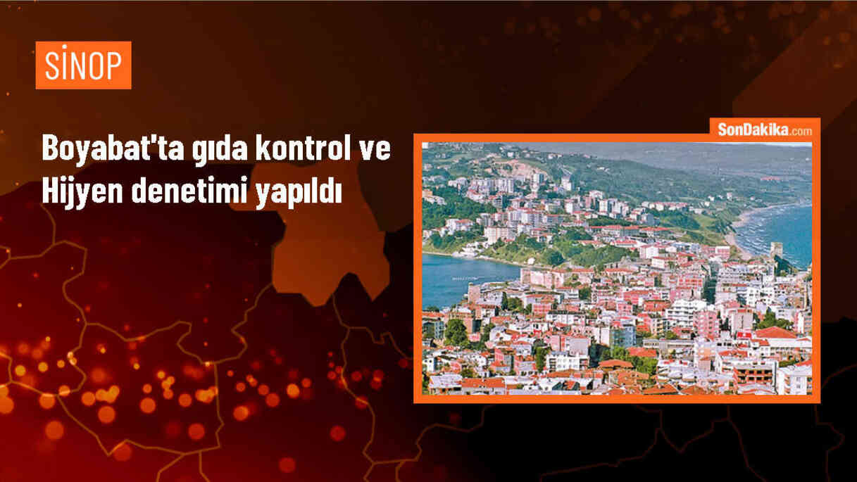Boyabat\'ta Kurban Bayramı öncesi gıda kontrol ve hijyen denetimi yapıldı