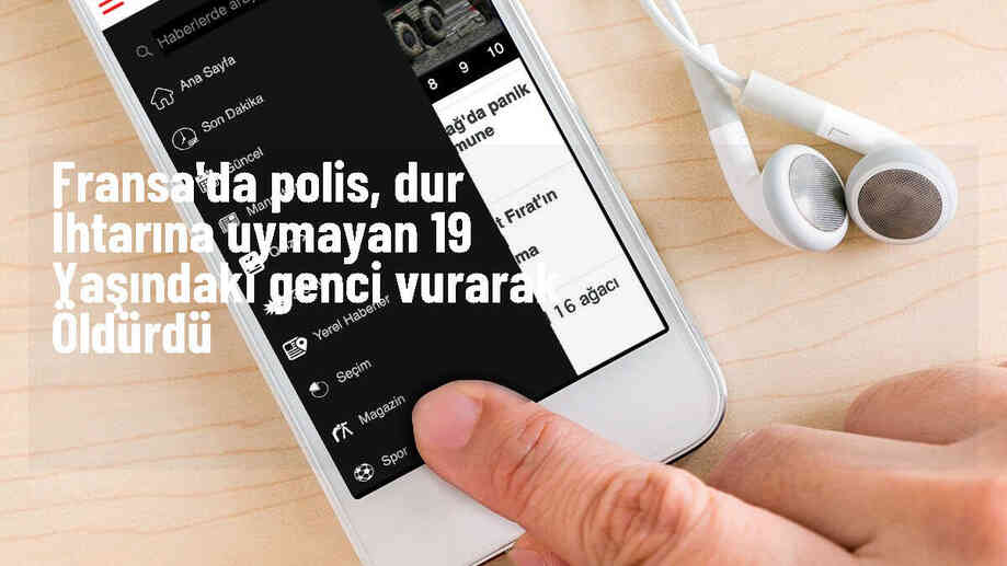 Fransa\'da polis kontrolünde genç öldürüldü