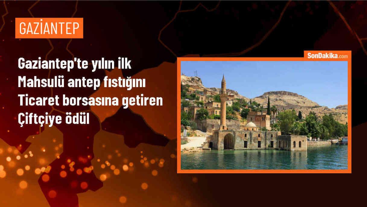 Nizip Ticaret Borsası, 2024 yılının ilk mahsulü Antep fıstığını ödüllendirdi