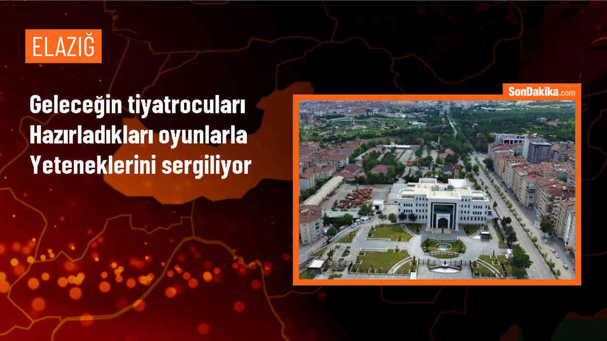 Elazığ\'da Tiyatro Zamanı Projesi ile Gençler Sahne Alıyor