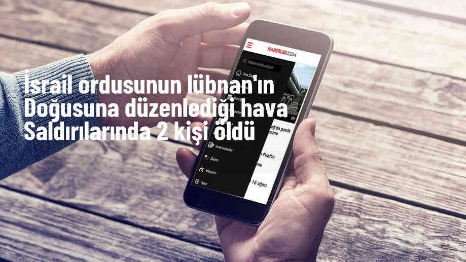 İsrail\'in Lübnan\'a düzenlediği hava saldırısında 2 kişi öldü