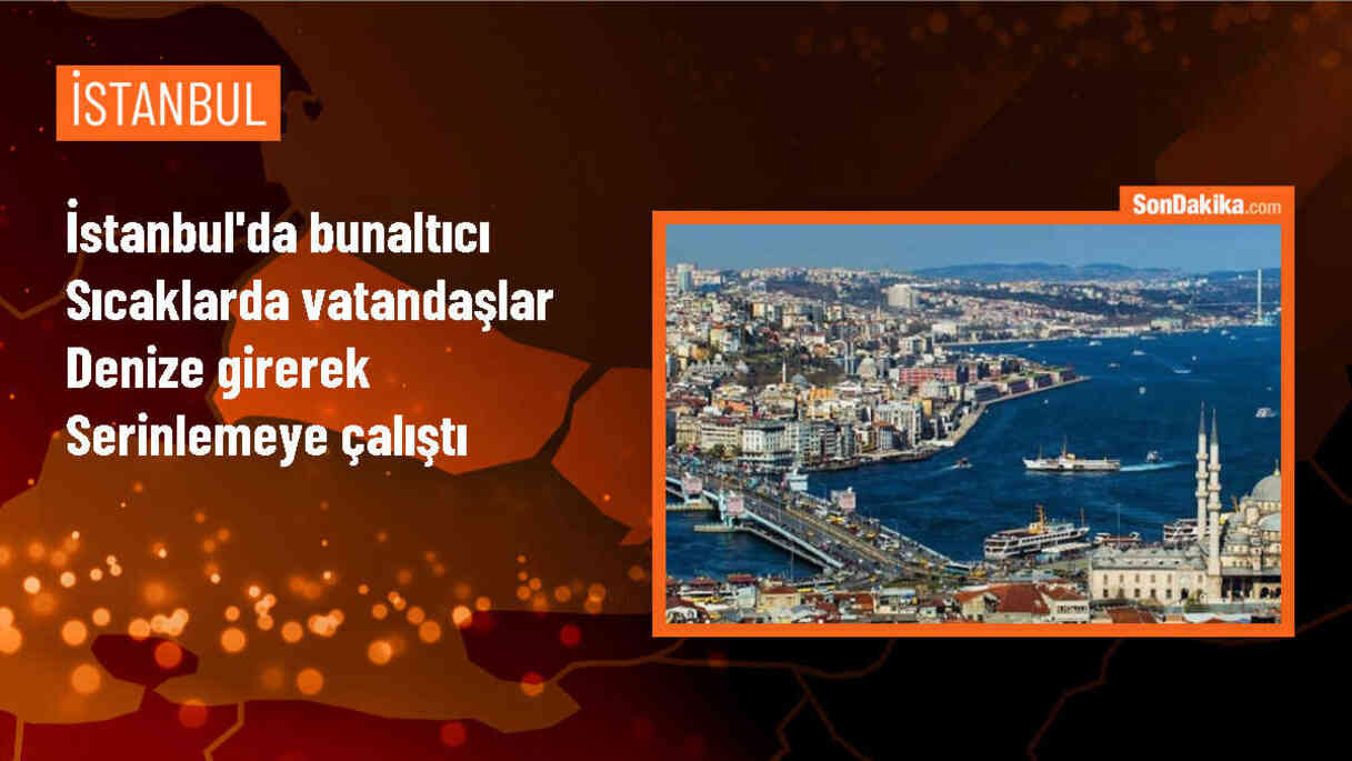 İstanbul\'da Sıcak Hava: Denizde Serinlemek veya Gölgelik Alanlarda Korunmak