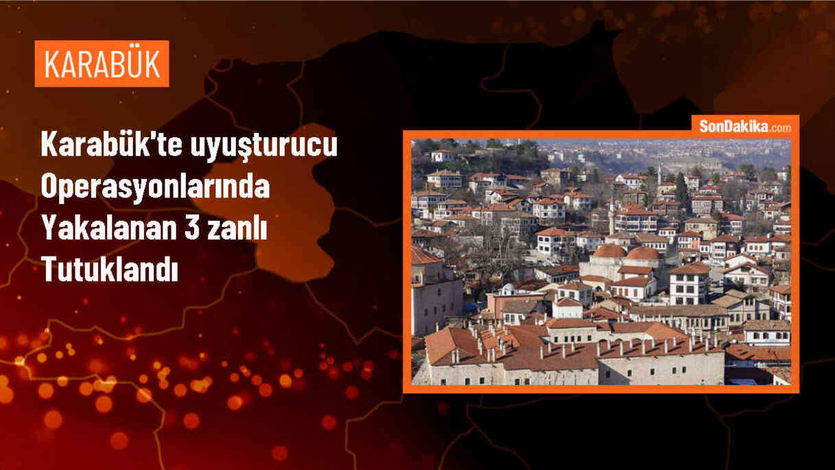 Karabük\'te Uyuşturucu Operasyonunda 3 Zanlı Tutuklandı