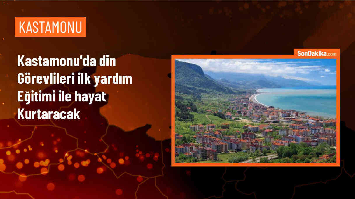 Kastamonu\'da Din Görevlilerine İlk Yardım Eğitimi Veriliyor