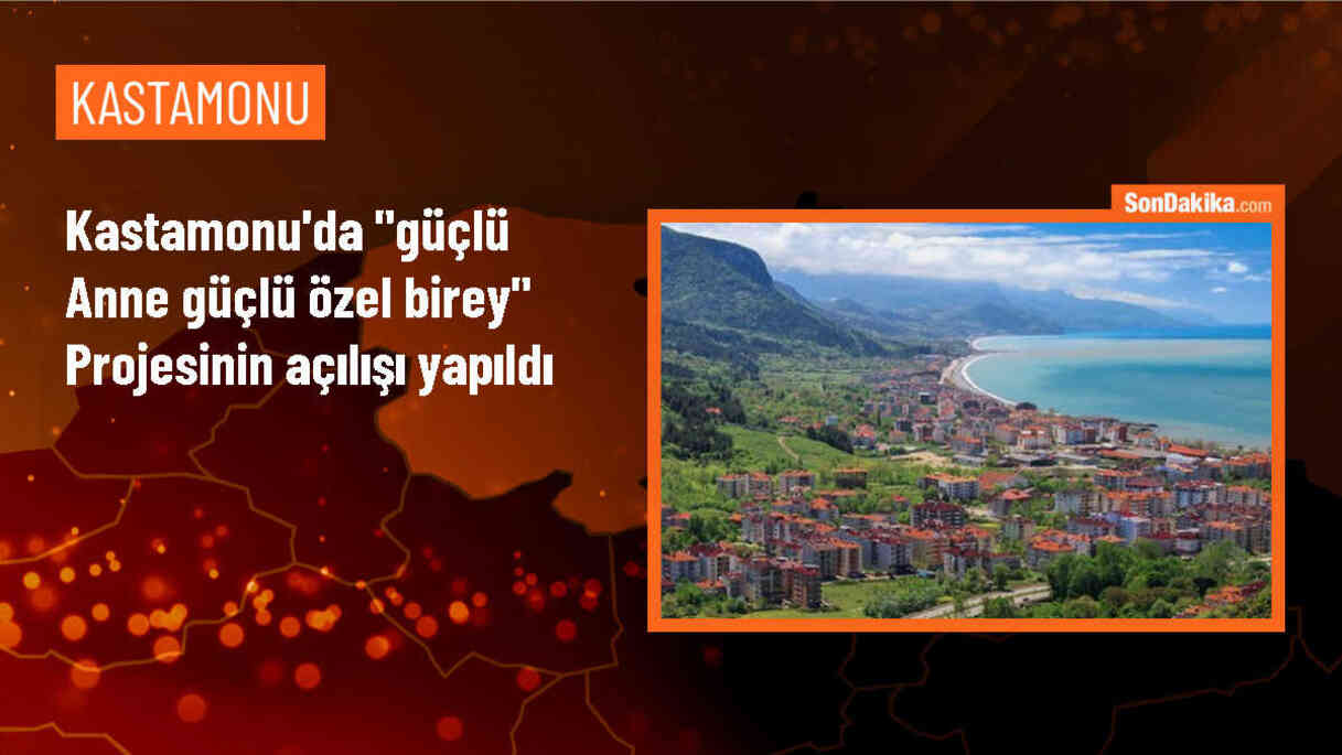Kastamonu\'da Engelli Çocukların Annelerine Destek Projesi Açıldı