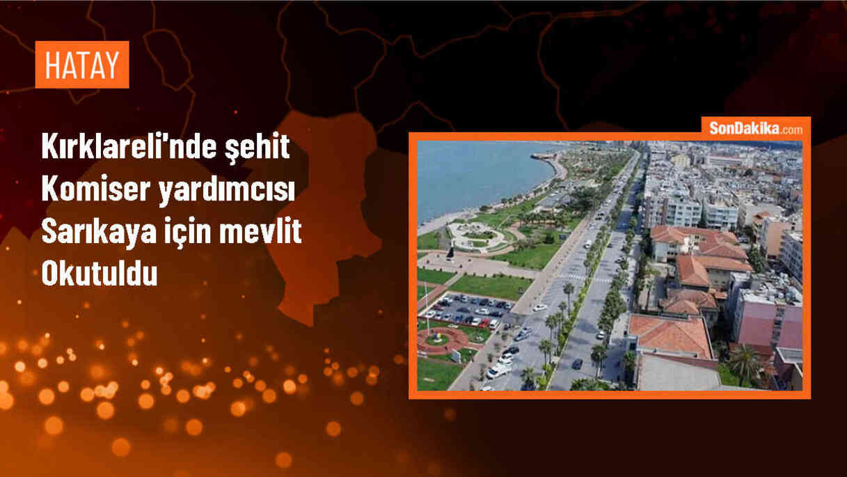 Depremde şehit olan komiser yardımcısı için Kırklareli\'nde mevlit okutuldu
