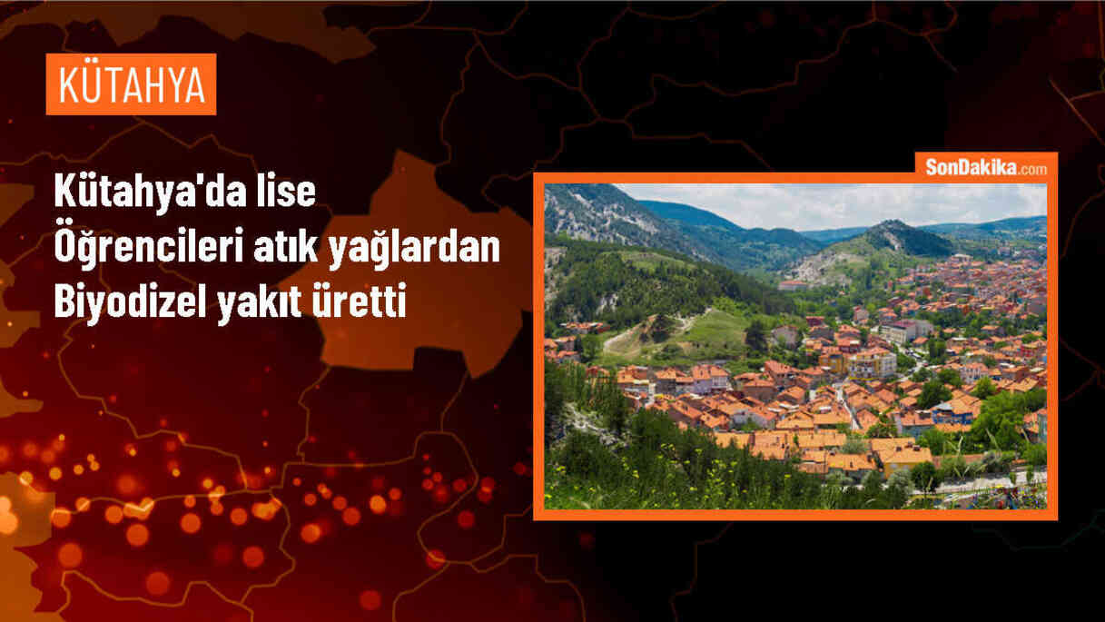 Kütahya\'da Lise Öğrencileri Atık Yağlardan Biyodizel Üretti