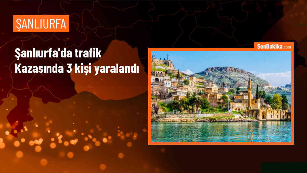 Siverek\'te Otomobil ile Motosiklet Çarpışması: 3 Yaralı