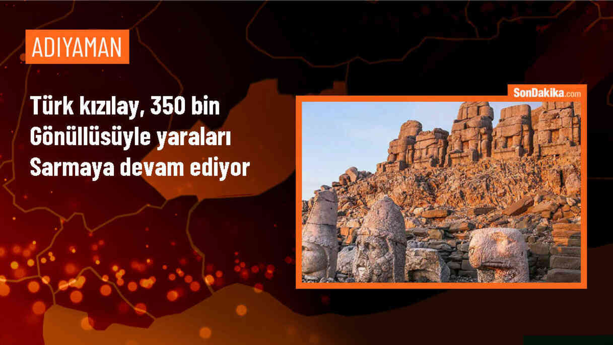 Türk Kızılay, 350 bin gönüllüsüyle yaraları sarmaya devam ediyor