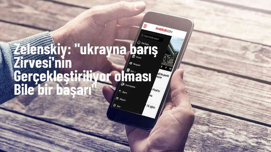 Ukrayna Devlet Başkanı Zelenskiy: Ukrayna Barış Zirvesi\'nin gerçekleştiriliyor olması bile bir başarı