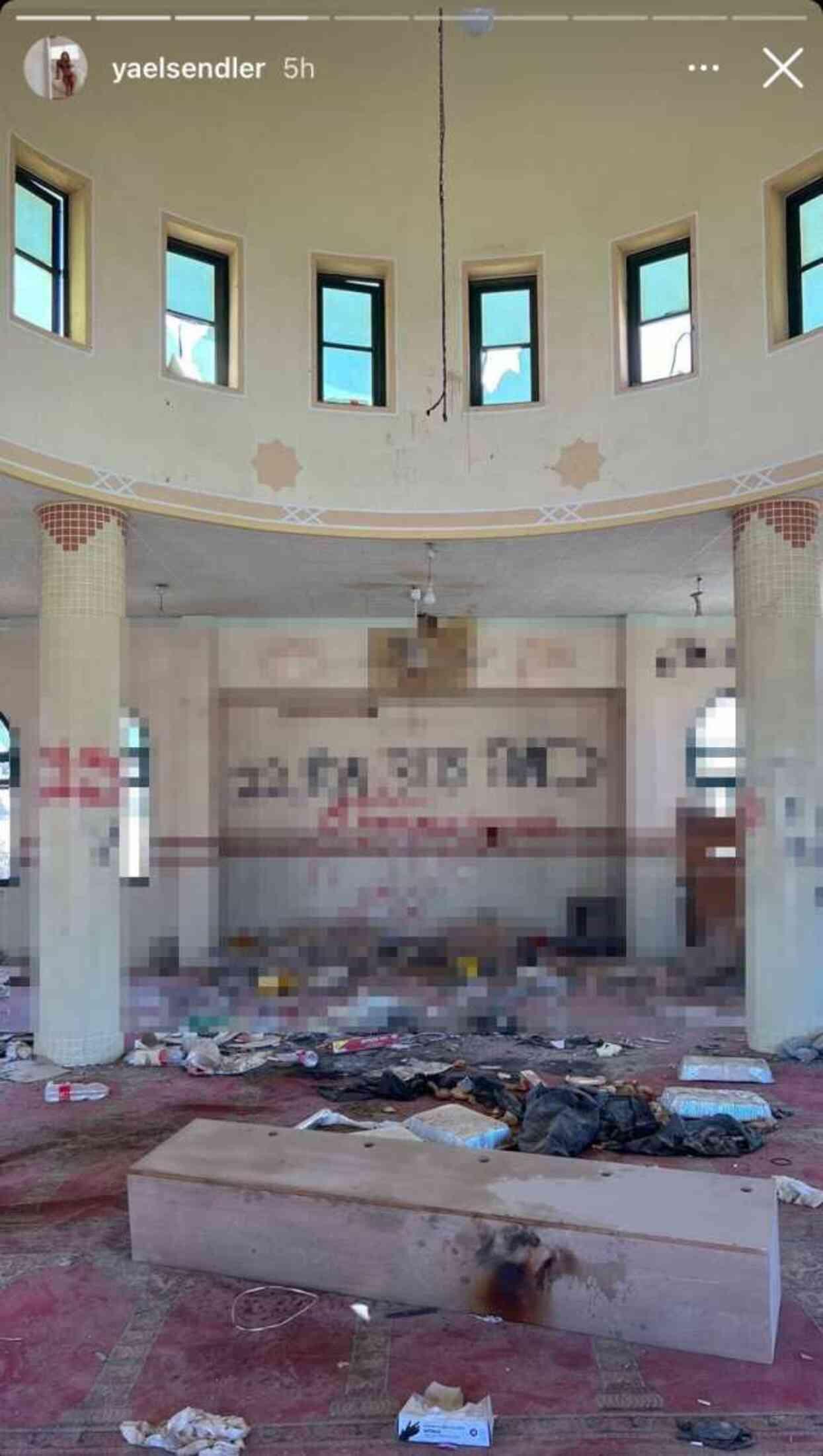 İşgal ordusuna katılan ABD'li askerden skandal paylaşım! Camiye hakaret dolu mesajlar yazmışlar