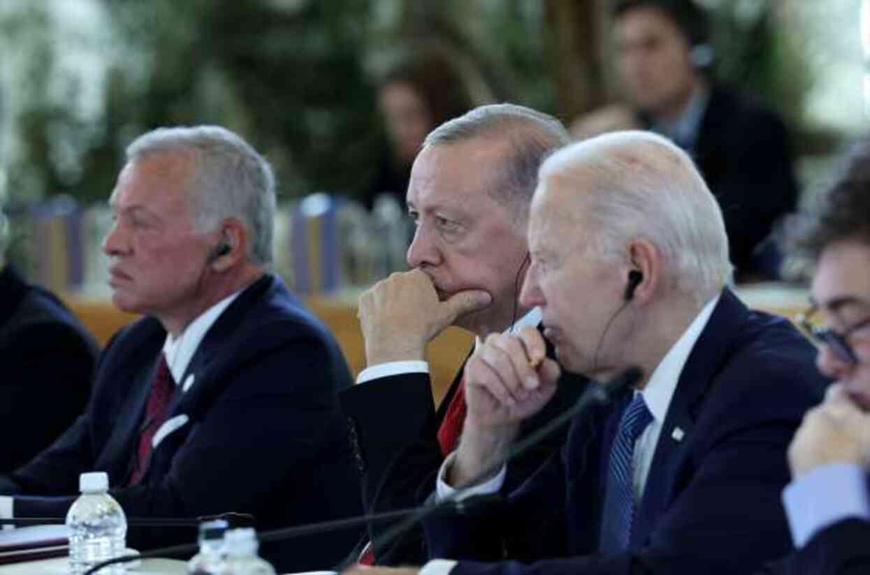 Cumhurbaşkanı Erdoğan, G-7 Zirvesi'nde ABD Başkanı Biden ile görüştü