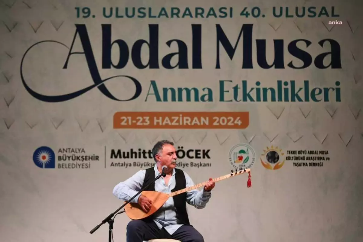 Abdal Musa Anma Etkinlikleri Elmalı\'da Başladı