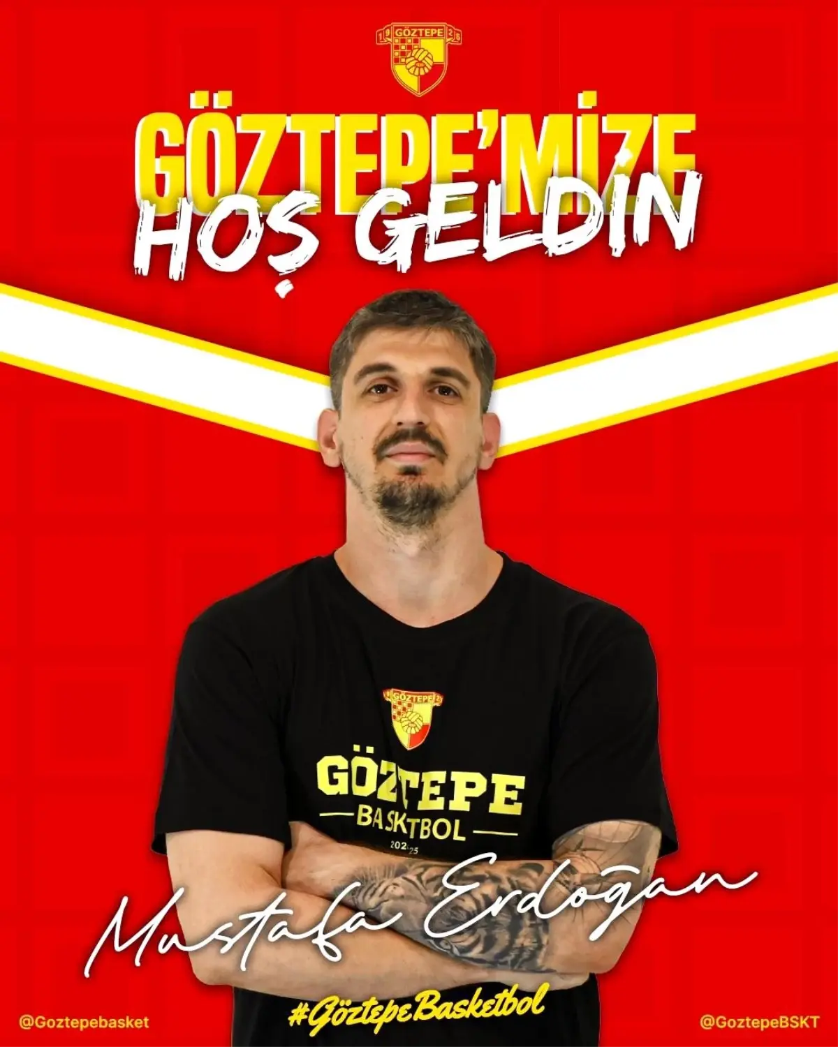 Göztepe Basketbol, Mustafa Erdoğan\'ı kadrosuna kattı