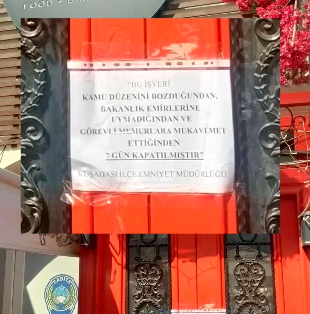 Kuşadası\'nda Polislere Mukavemet Eden İş Yeri Mühürlendi
