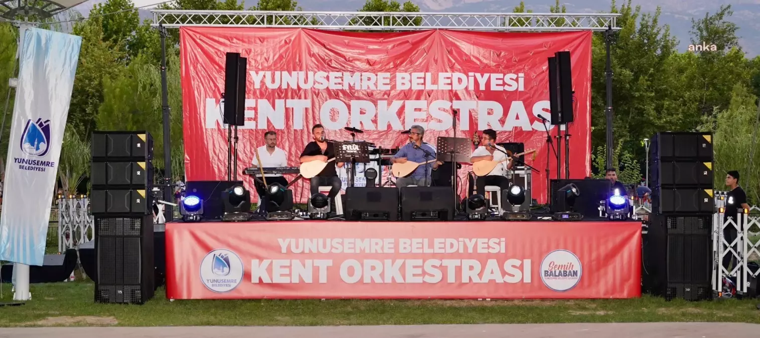 Yunusemre Belediyesi Kent Orkestrası Dünya Müzik Günü\'nde Unutulmaz Bir Konser Verdi