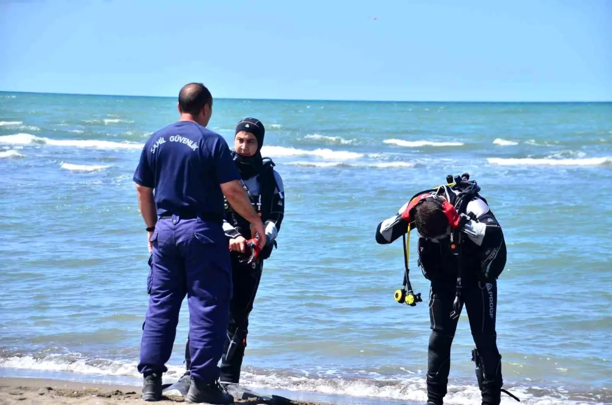 Samsun\'da denizde kaybolan genç için arama çalışmaları devam ediyor