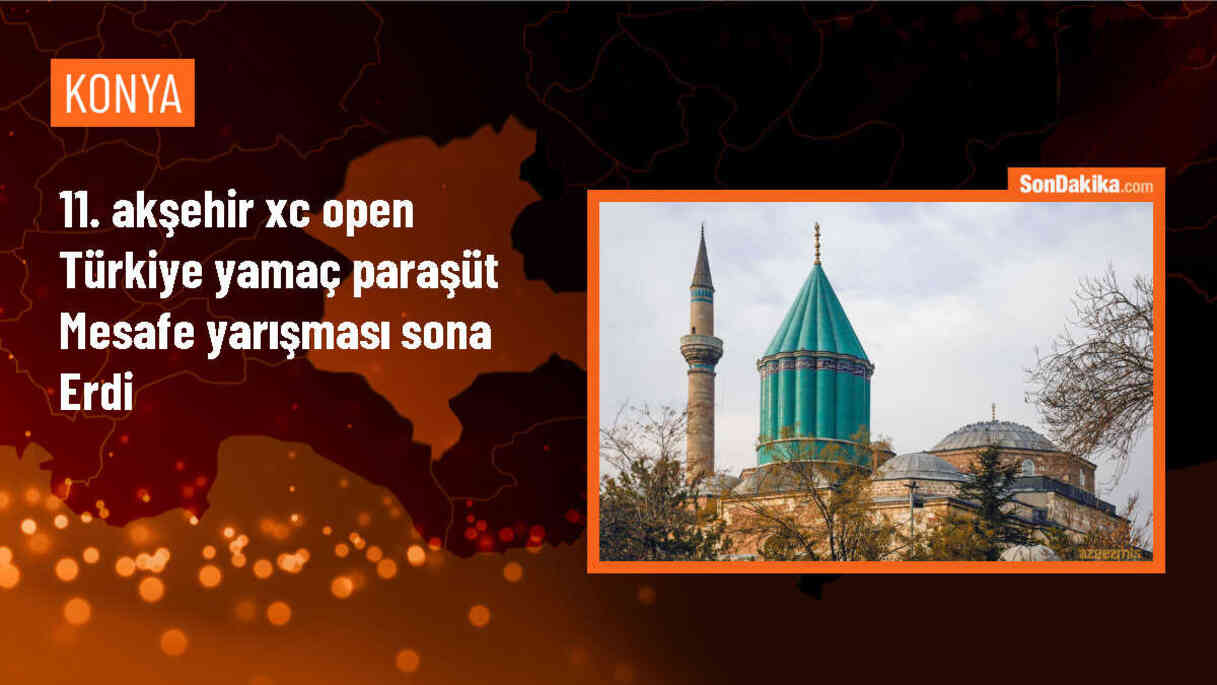 Akşehir\'de Yamaç Paraşütü Yarışması Sonuçlandı