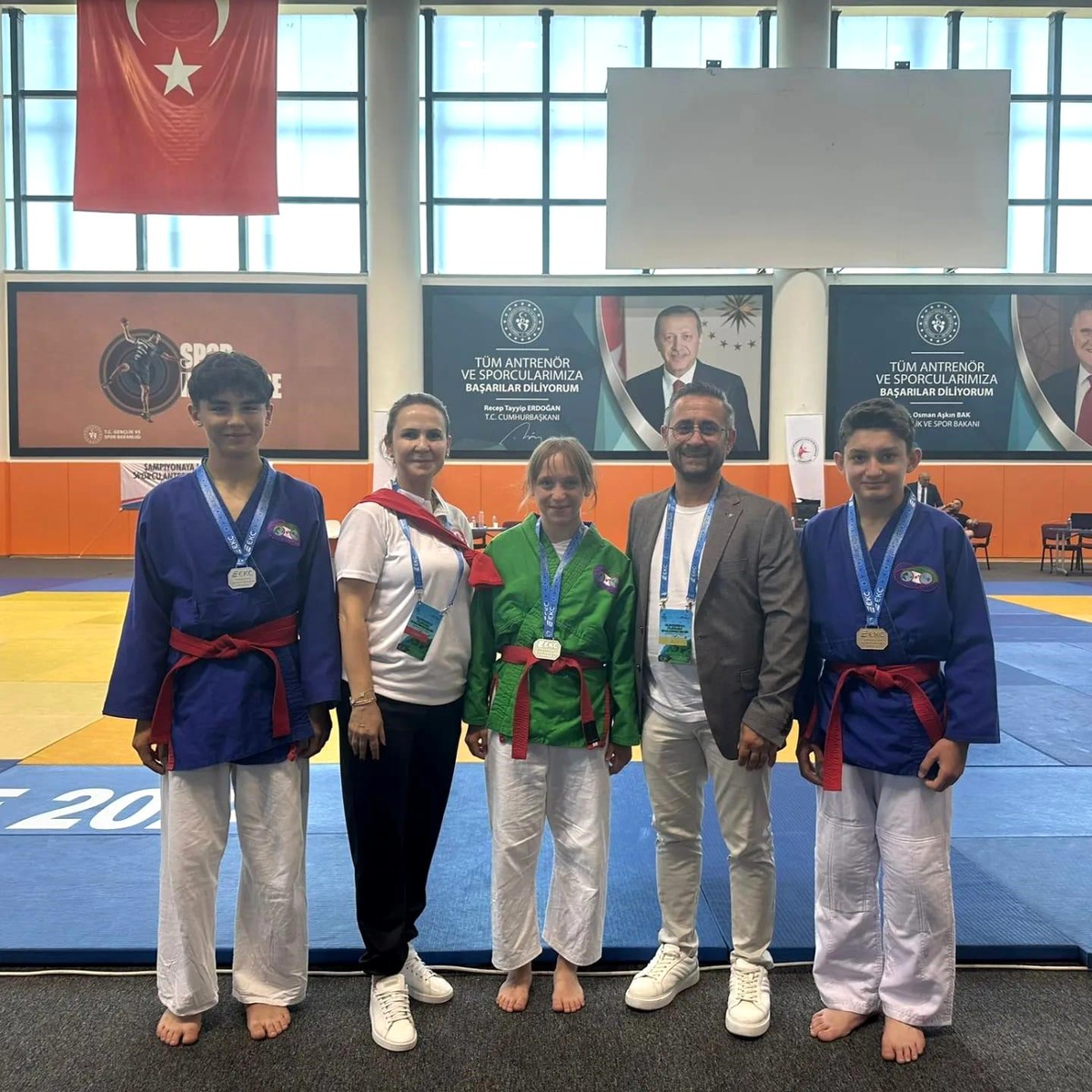 Düzceli Sporcular Avrupa Şampiyonasından Madalyalarla Döndü