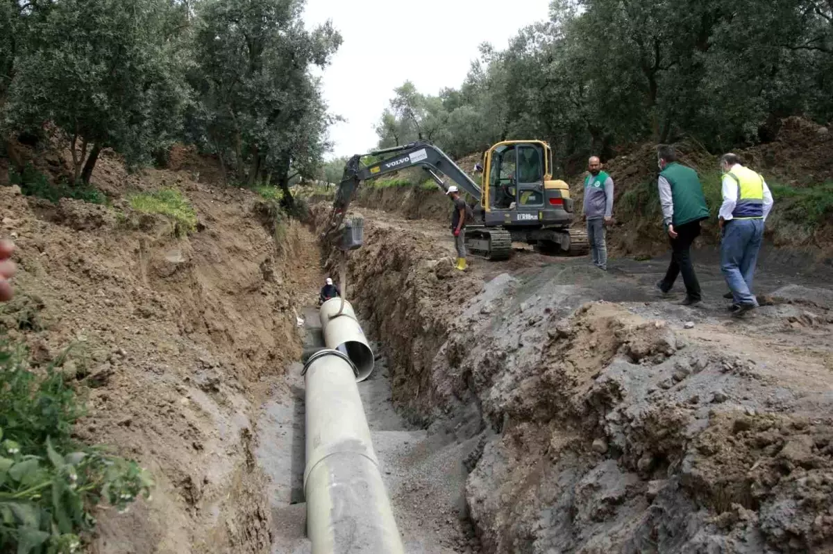 Orhangazi\'deki sulama projesinde boru patlamaları çiftçiyi susuz bıraktı